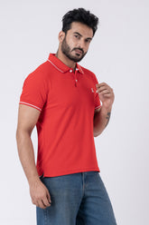 JACOB LOUIS Poly Cotton Blended Premium Polo T-Shirt For Men ⭐⭐⭐⭐⭐