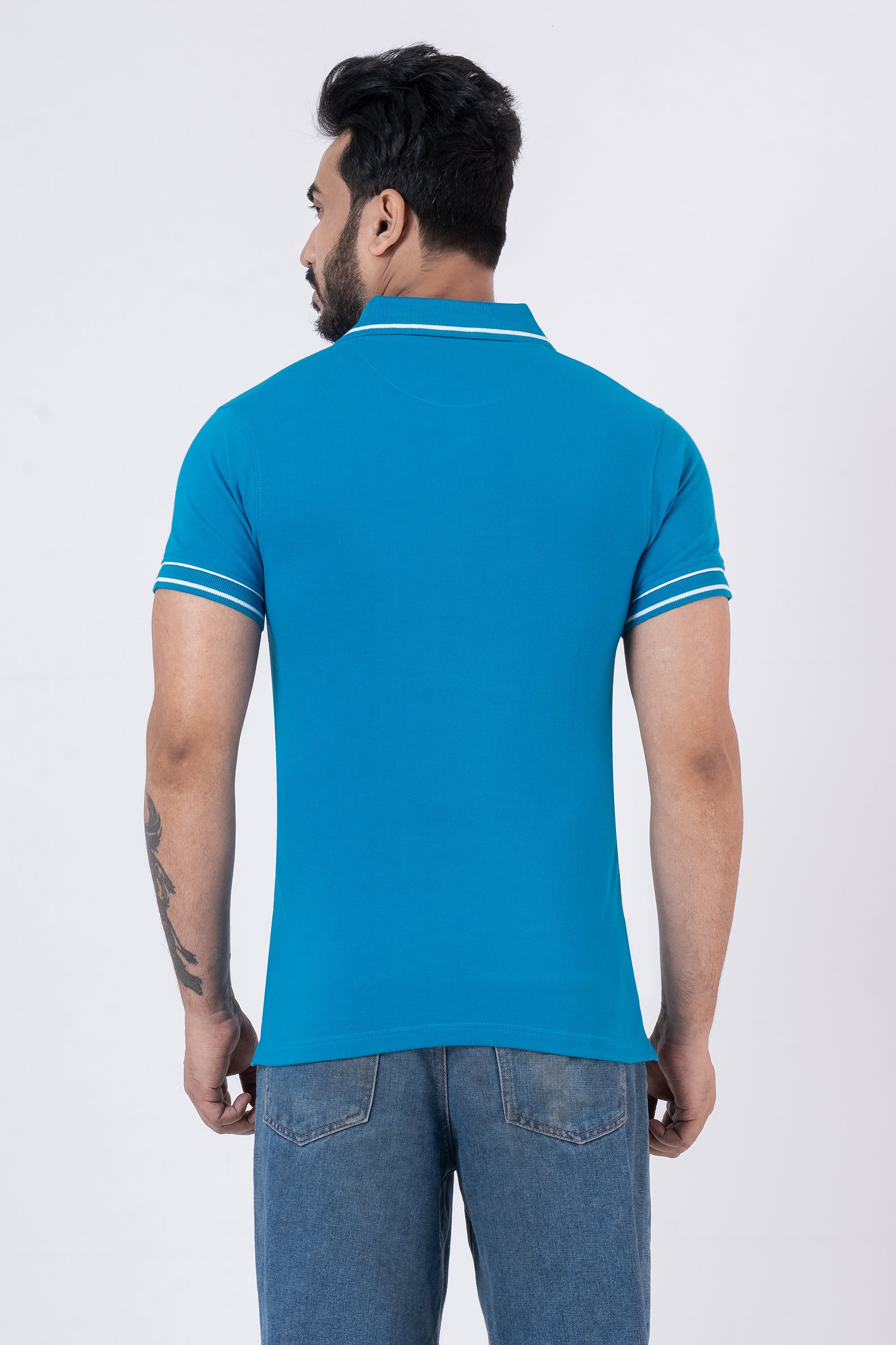 JACOB LOUIS Cotton Blended Premium Polo T-Shirt For Men ⭐⭐⭐⭐⭐