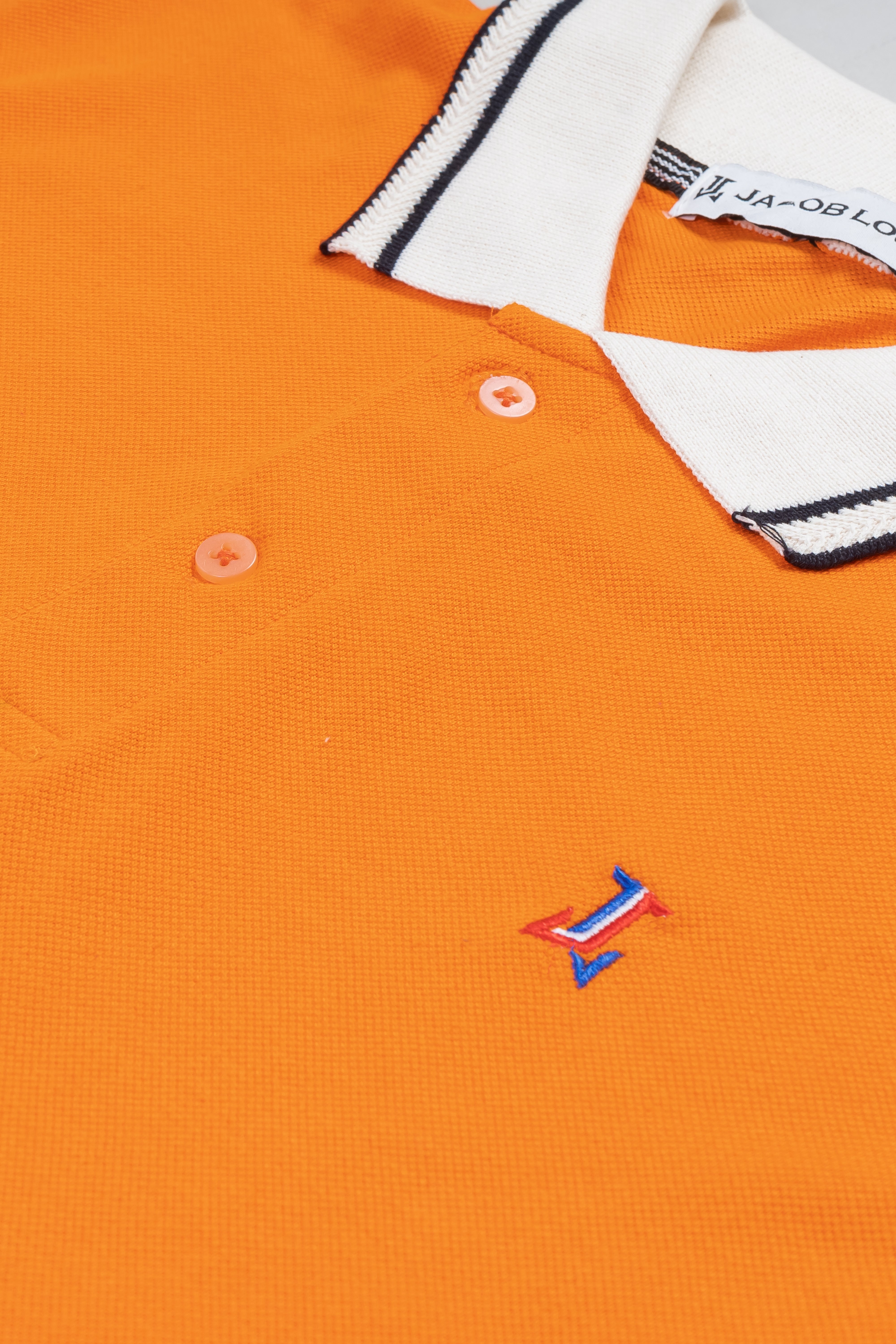 JACOB LOUIS  Cotton Blended Regular Fit Polo T-Shirt for men
