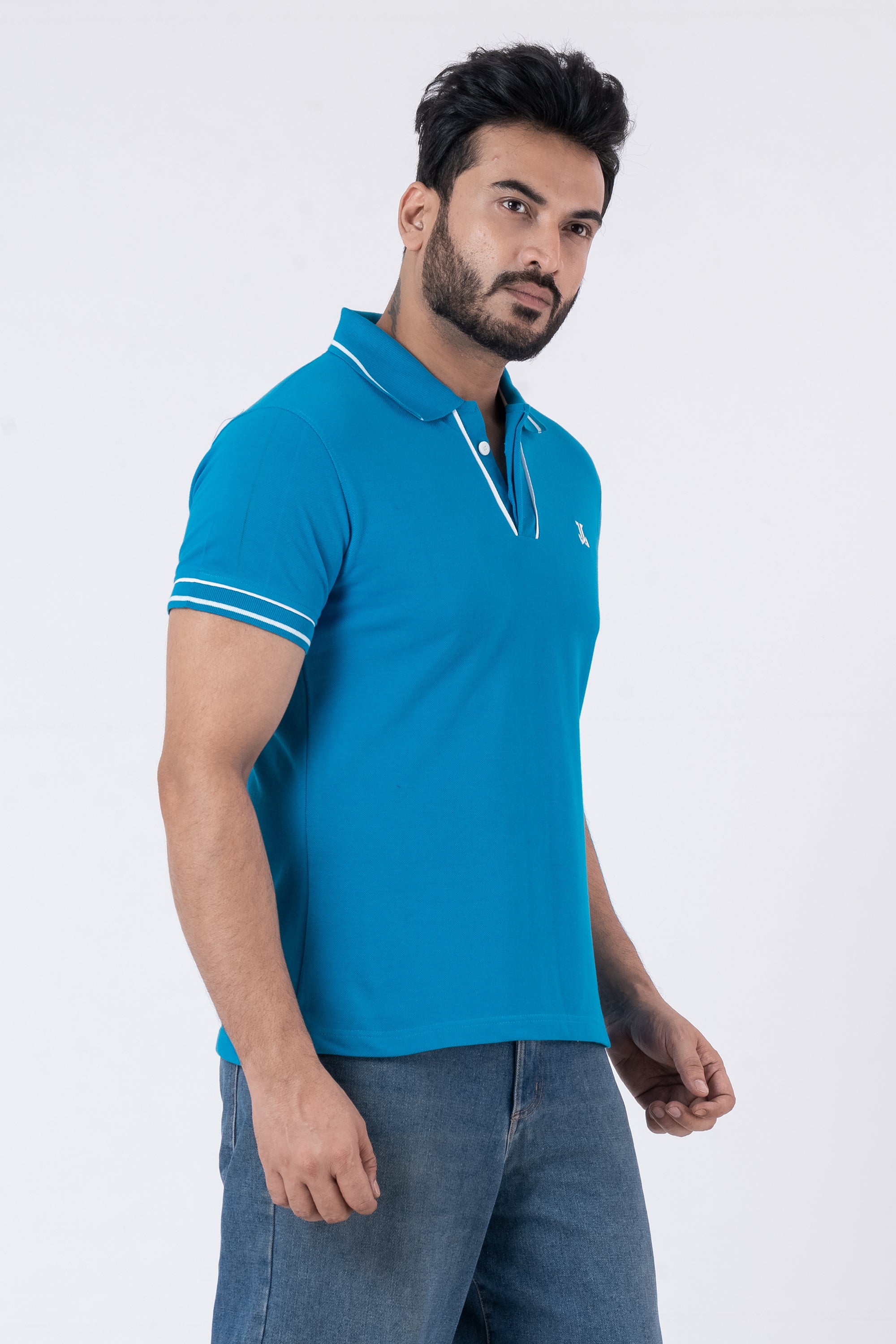 JACOB LOUIS Cotton Blended Premium Polo T-Shirt For Men ⭐⭐⭐⭐⭐
