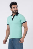 JACOB LOUIS  Cotton Blended Regular Fit Polo T-Shirt for men
