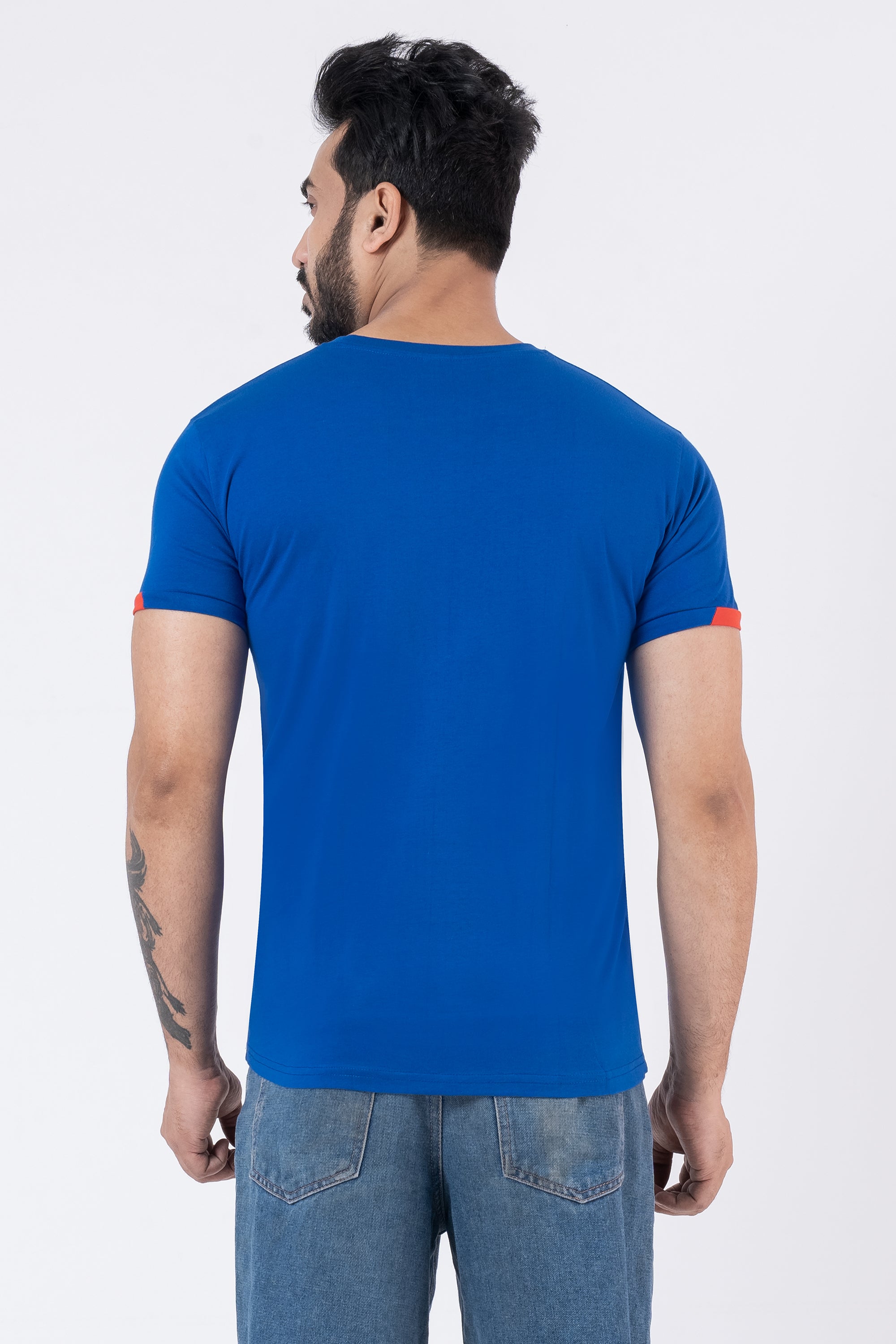 JACOB LOUIS High -Quality Men's Cotton Round Neck T -Shirt