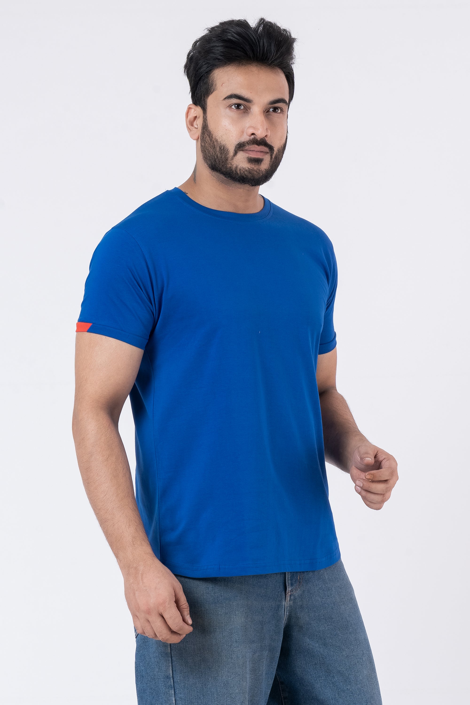JACOB LOUIS High -Quality Men's Cotton Round Neck T -Shirt