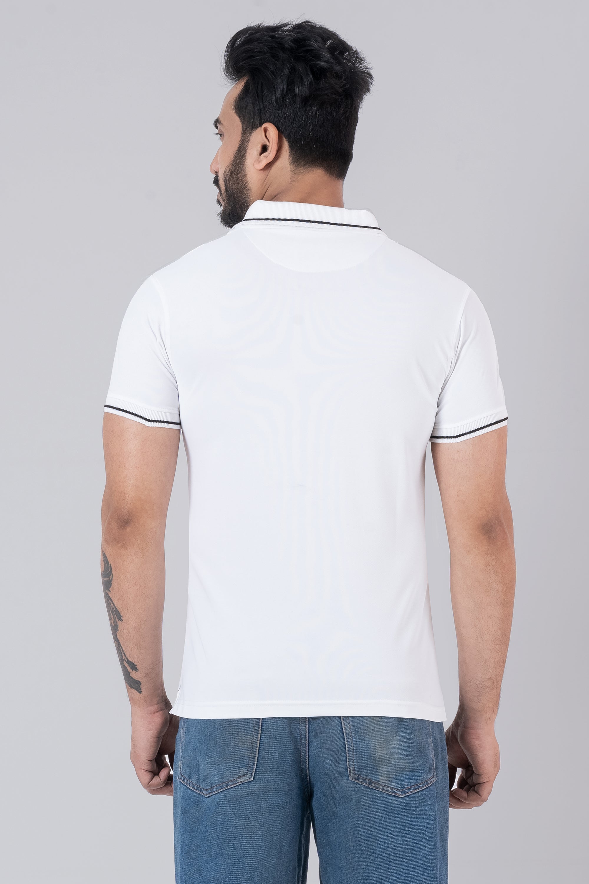JACOB LOUIS Poly Cotton Blended Premium Polo T-Shirt For Men ⭐⭐⭐⭐⭐