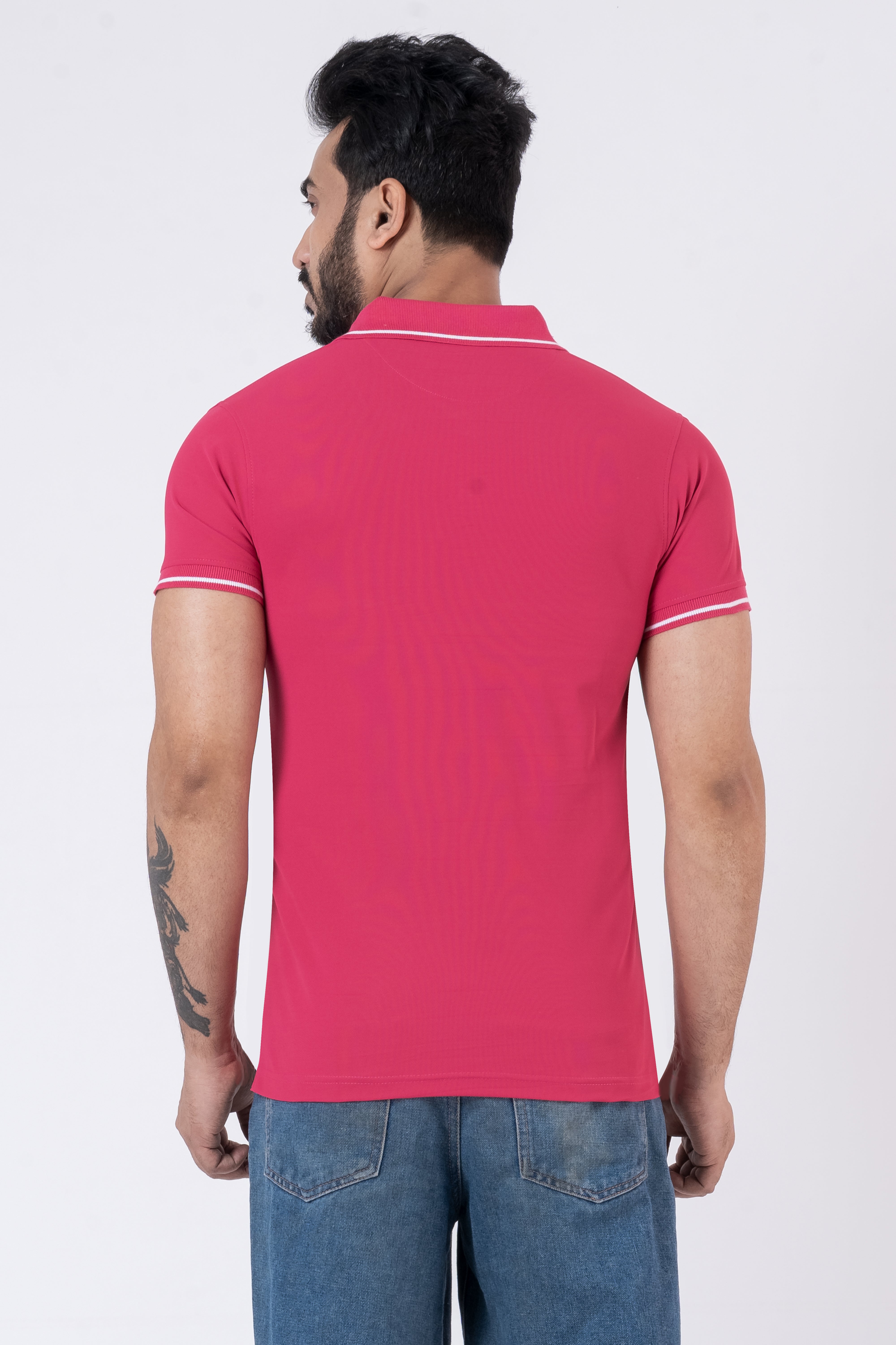 JACOB LOUIS Poly Cotton Blended Premium Polo T-Shirt For Men ⭐⭐⭐⭐⭐