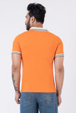 JACOB LOUIS  Cotton Blended Regular Fit Polo T-Shirt for men