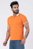 JACOB LOUIS  Cotton Blended Regular Fit Polo T-Shirt for men