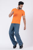 JACOB LOUIS  Cotton Blended Regular Fit Polo T-Shirt for men