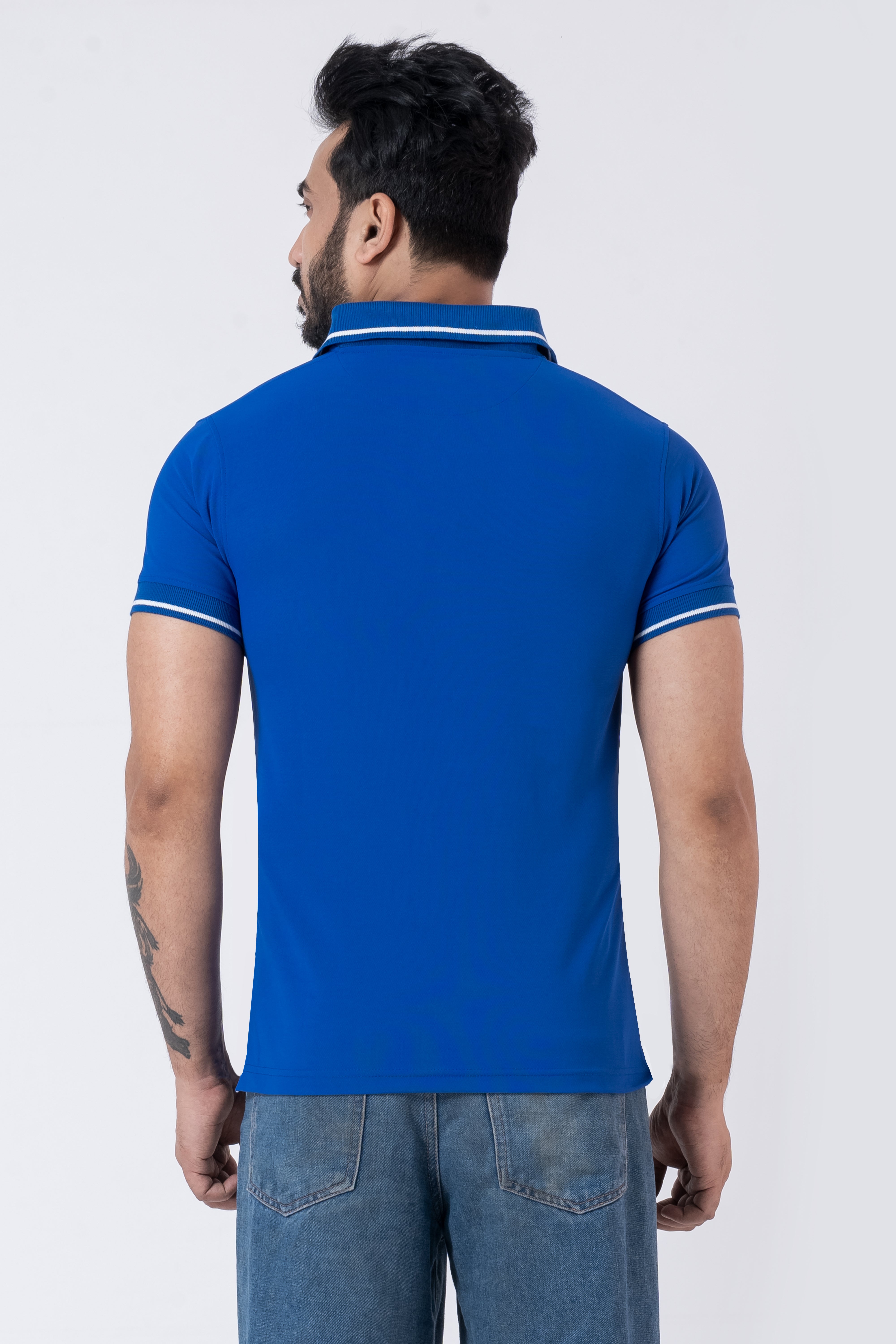 JACOB LOUIS Poly Cotton Blended Premium Polo T-Shirt For Men ⭐⭐⭐⭐⭐