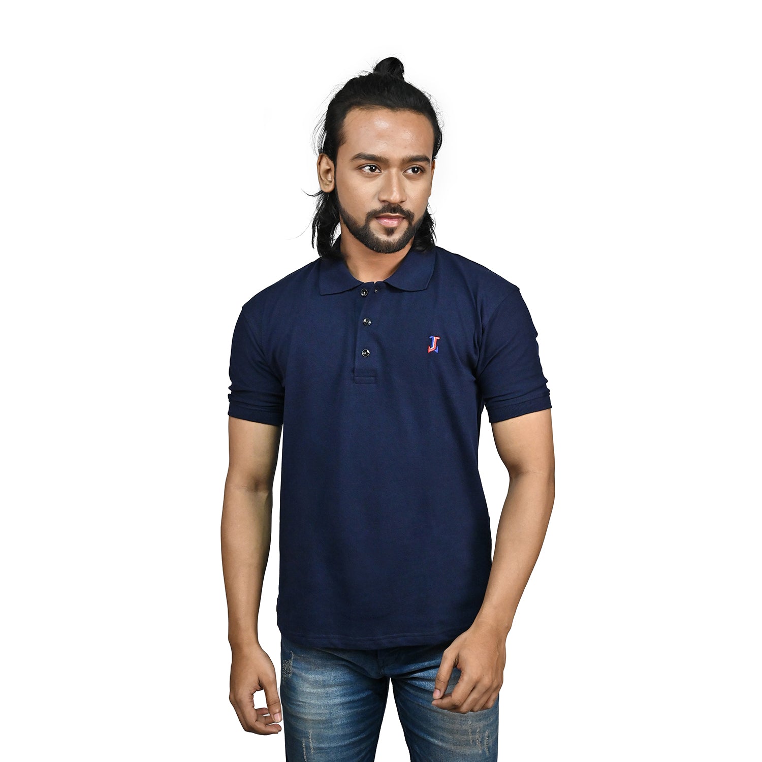 Jacob louis navy blue polo tshirt 