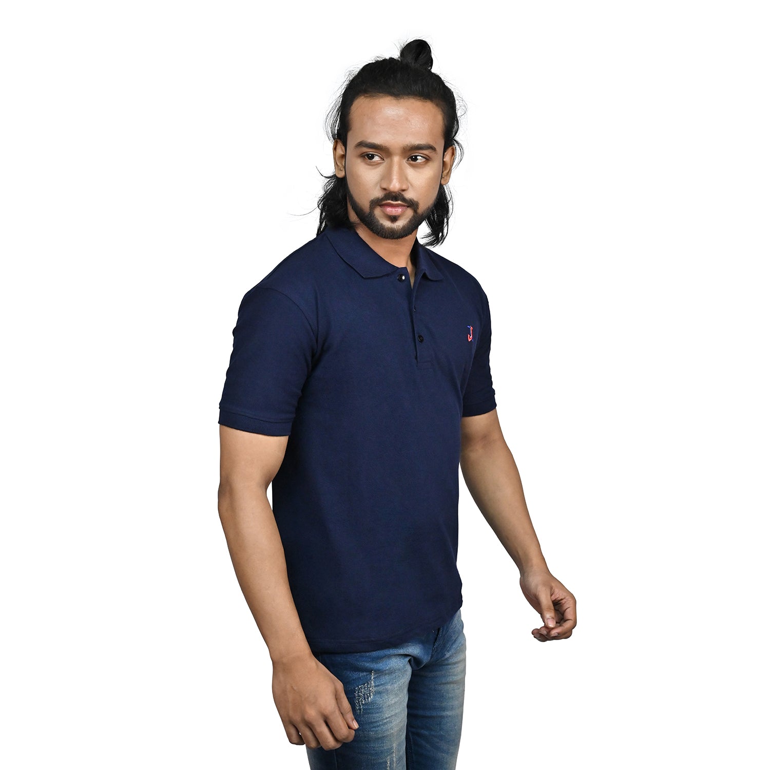 Jacob louis navy blue polo tshirt 