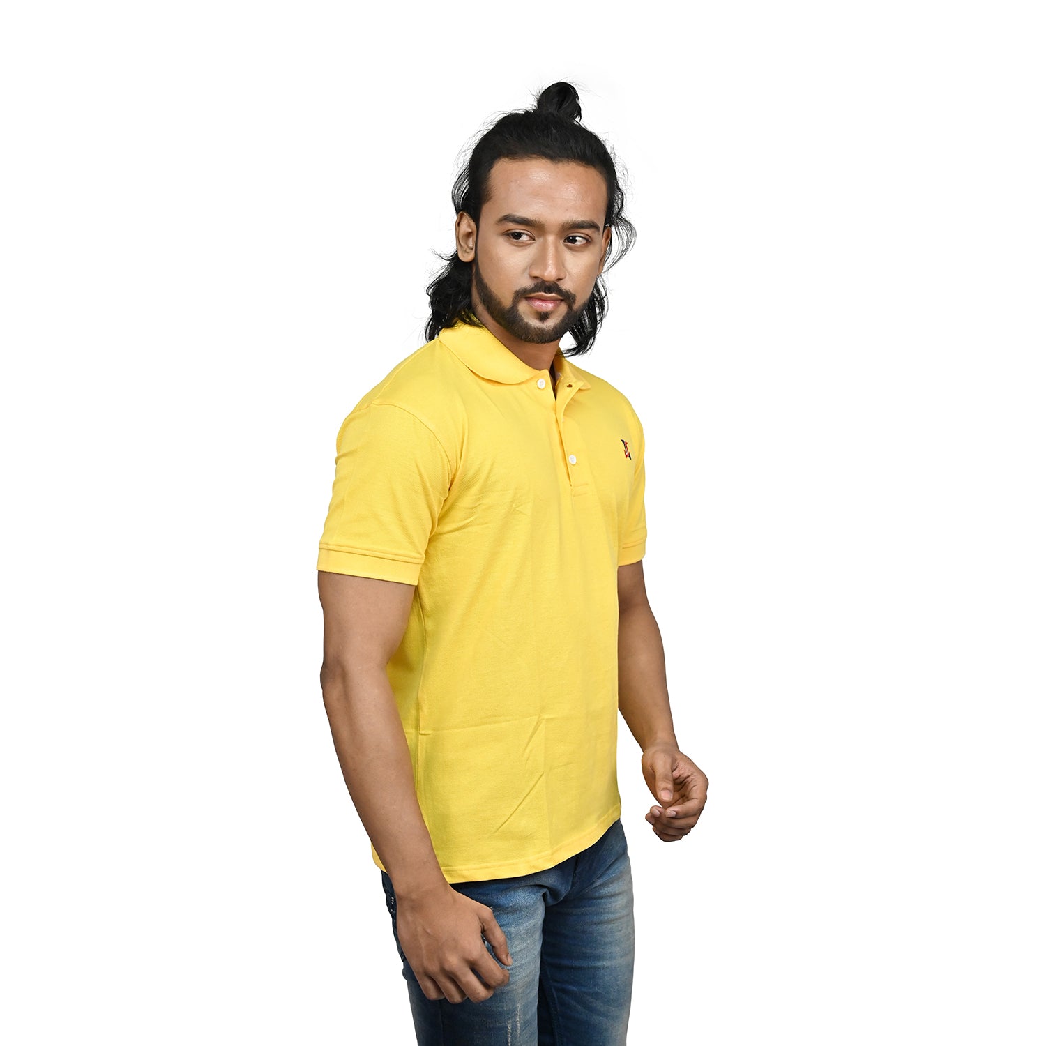 Jacob louis yellow polo tshirt 