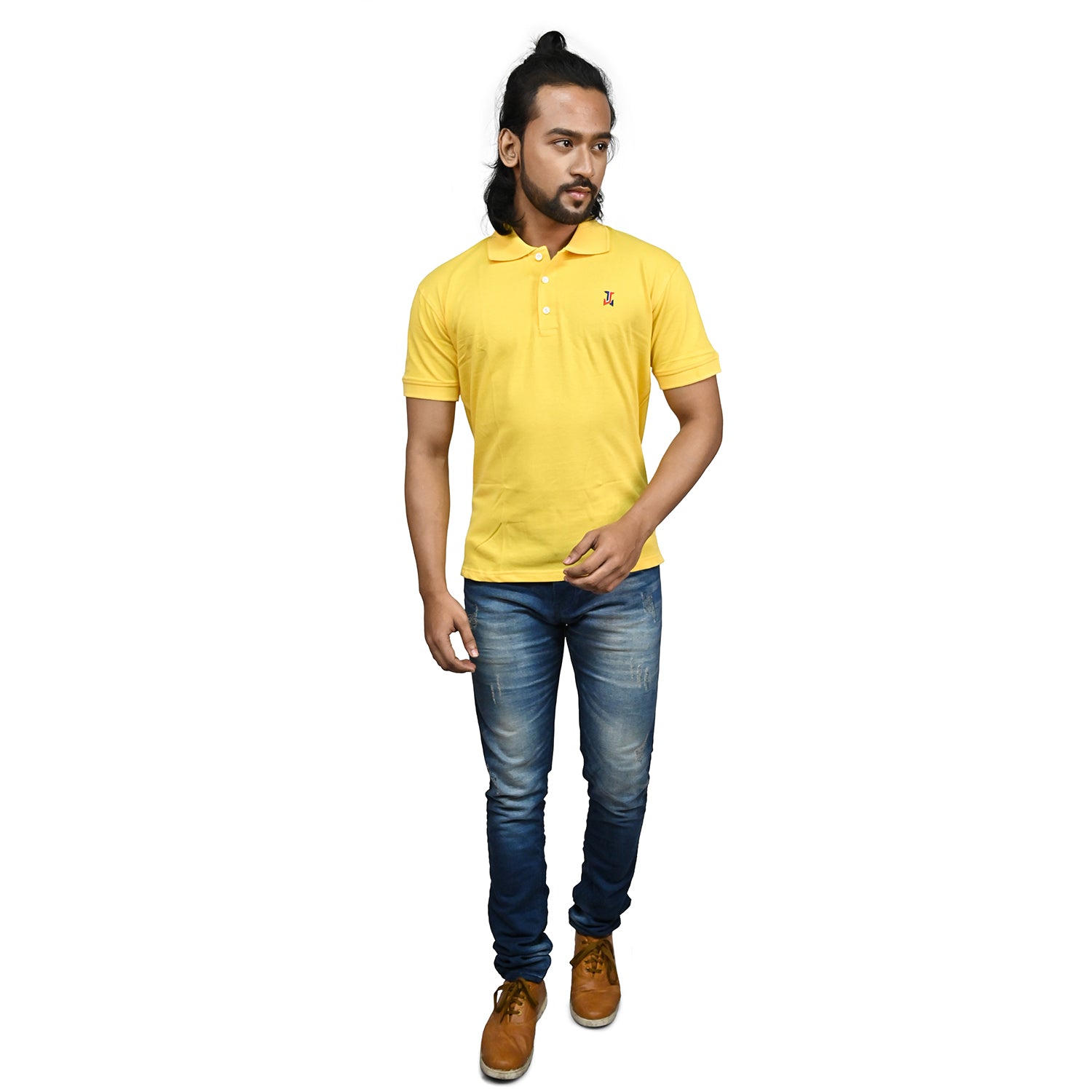 Jacob louis yellow polo tshirt 