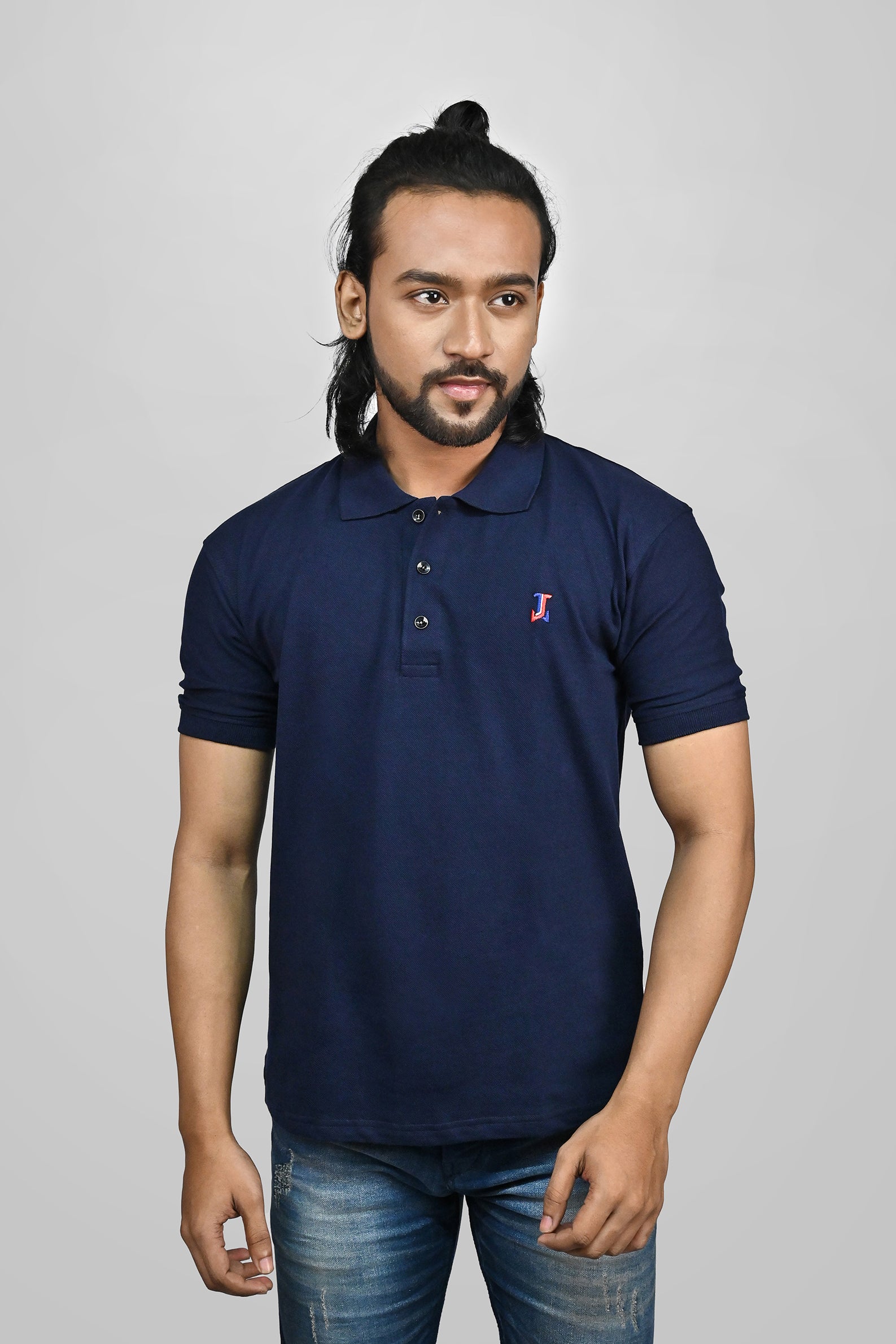 JACOB LOUIS Cotton Blended Premium Polo T-Shirt For Men ⭐⭐⭐⭐⭐
