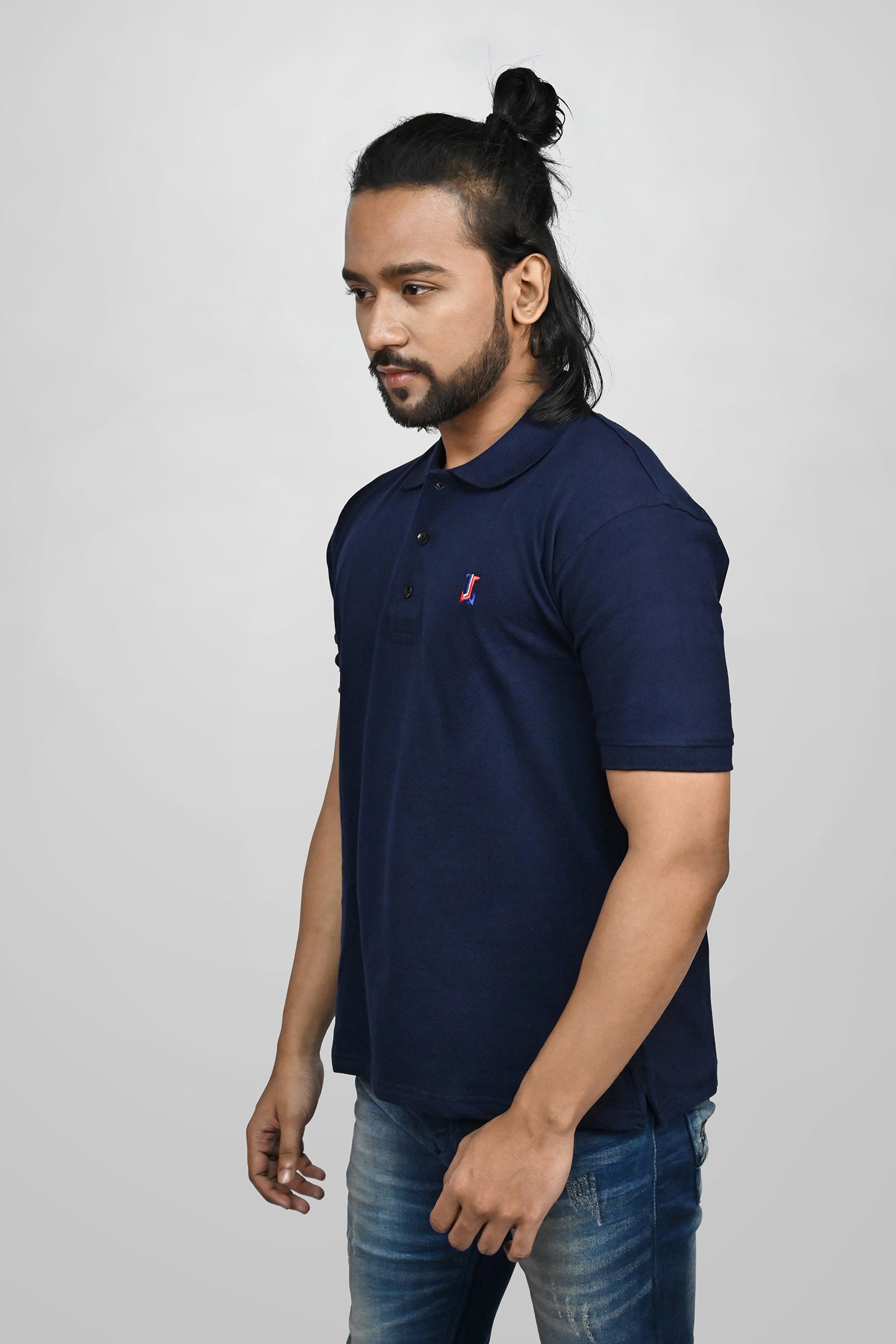 JACOB LOUIS Cotton Blended Premium Polo T-Shirt For Men ⭐⭐⭐⭐⭐
