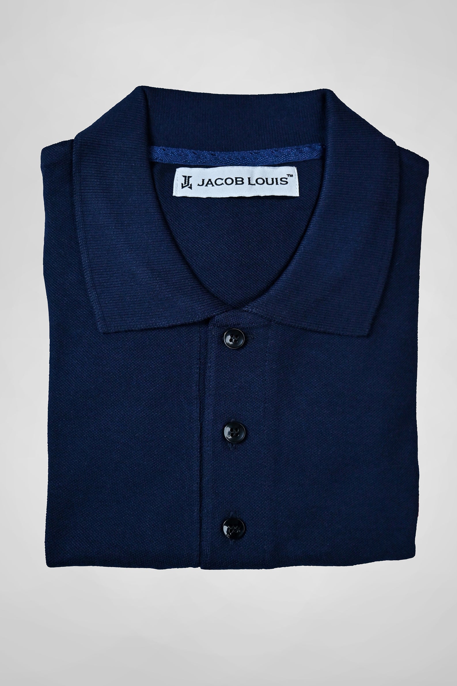 JACOB LOUIS Cotton Blended Premium Polo T-Shirt For Men ⭐⭐⭐⭐⭐