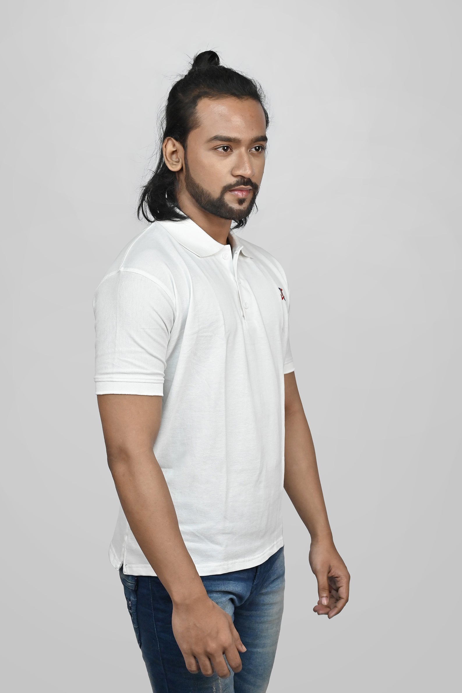 JACOB LOUIS Cotton Blended Premium Polo T-Shirt For Men ⭐⭐⭐⭐⭐