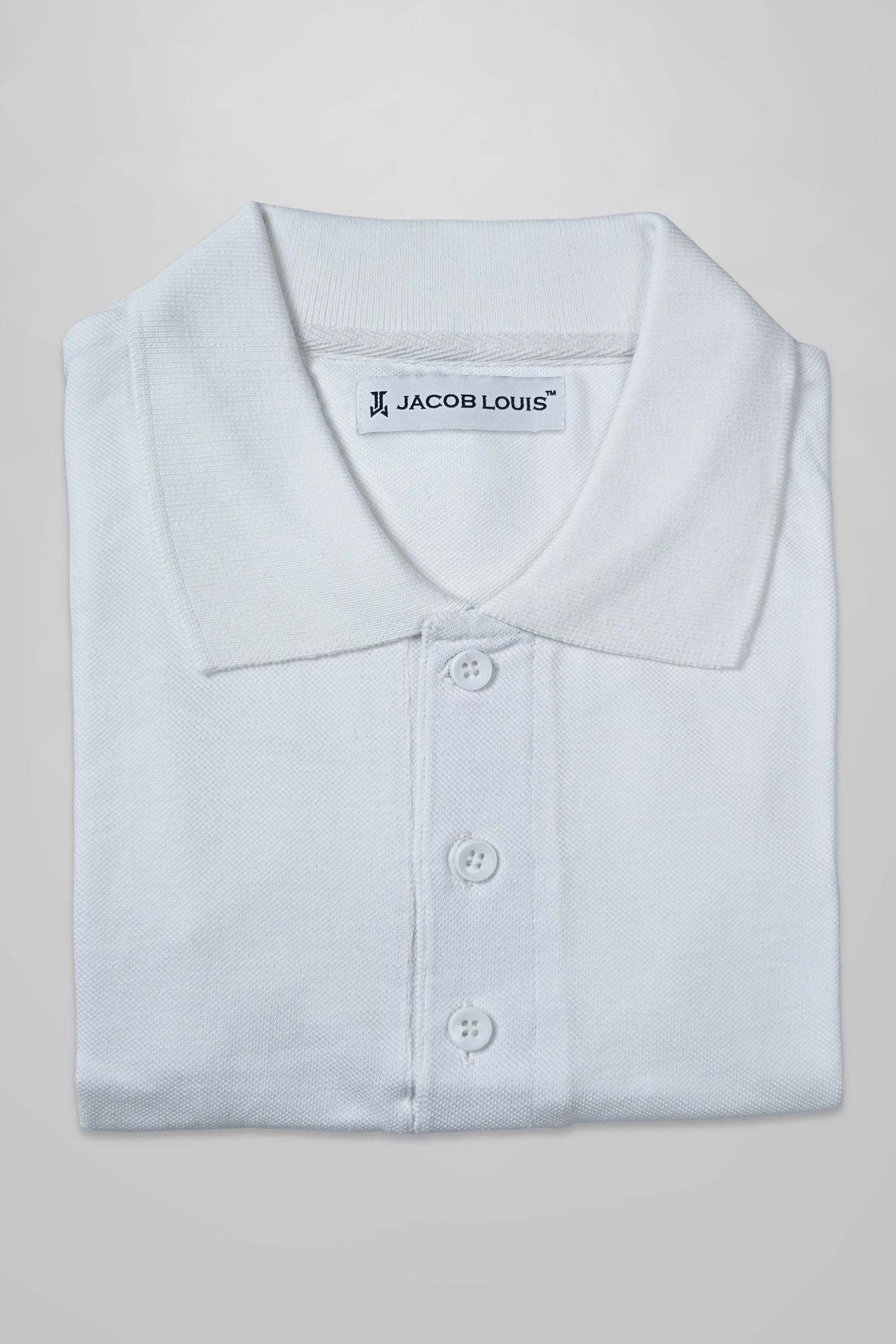 JACOB LOUIS Cotton Blended Premium Polo T-Shirt For Men ⭐⭐⭐⭐⭐