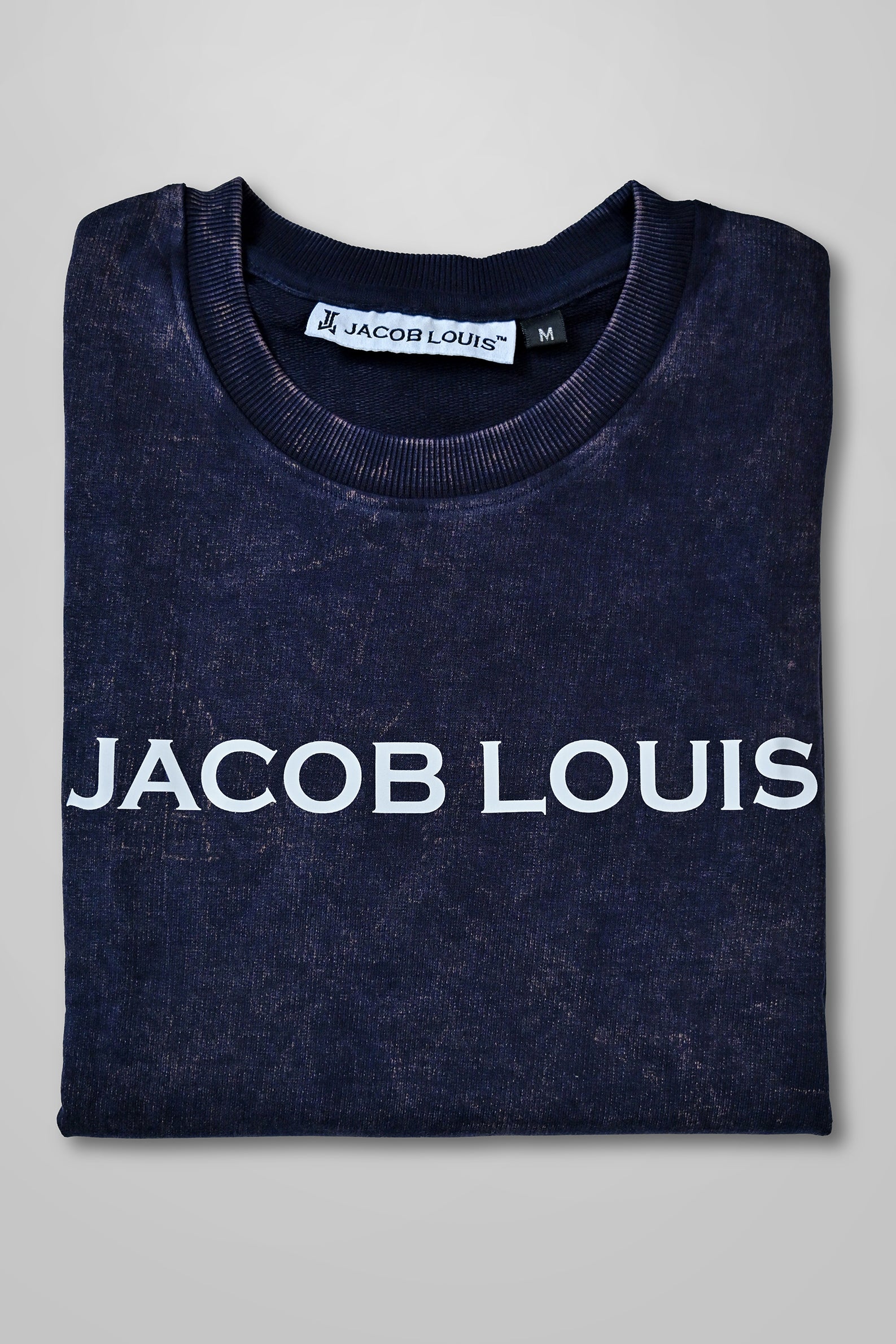 JACOB LOUIS High-Quality Comb Cotton Premium Round Neck T-Shirt For Men ⭐⭐⭐⭐⭐