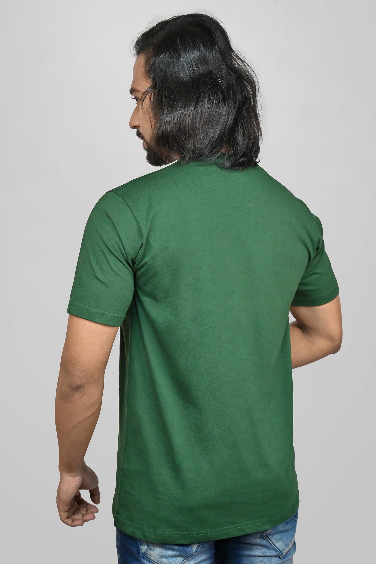 JACOB LOUIS High Quality Premium Men's Comb Cotton Round Neck T-Shirt ⭐⭐⭐⭐⭐