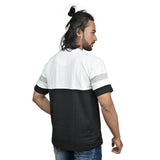 JACOB LOUIS Soft Cotton Lycra Regular Fit Round Neck Tshirt For Men - White, Grey & Black  Pack of 1