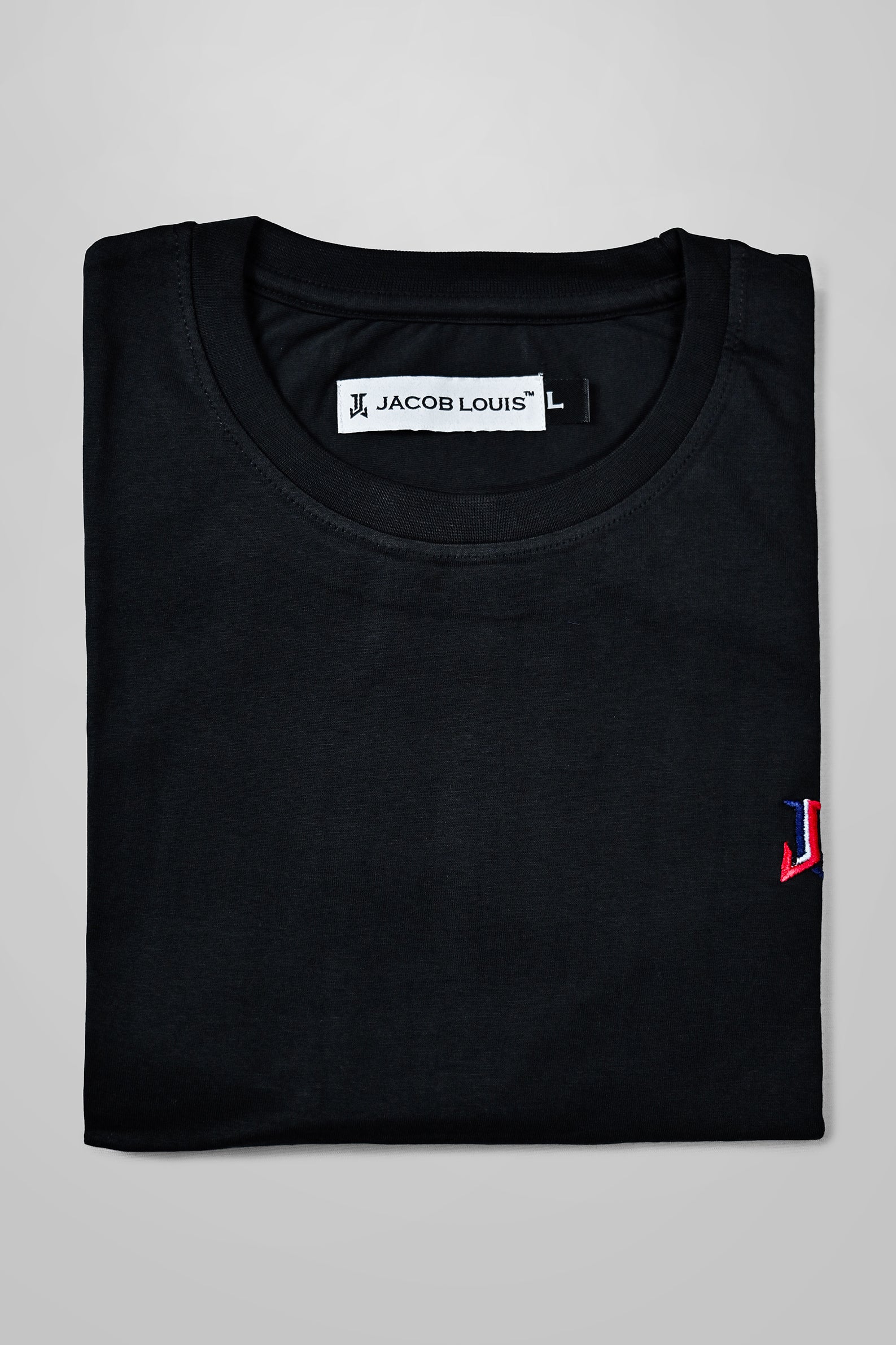 JACOB LOUIS High-Quality Premium Cotton Round Neck T-Shirt For Men ⭐⭐⭐⭐⭐