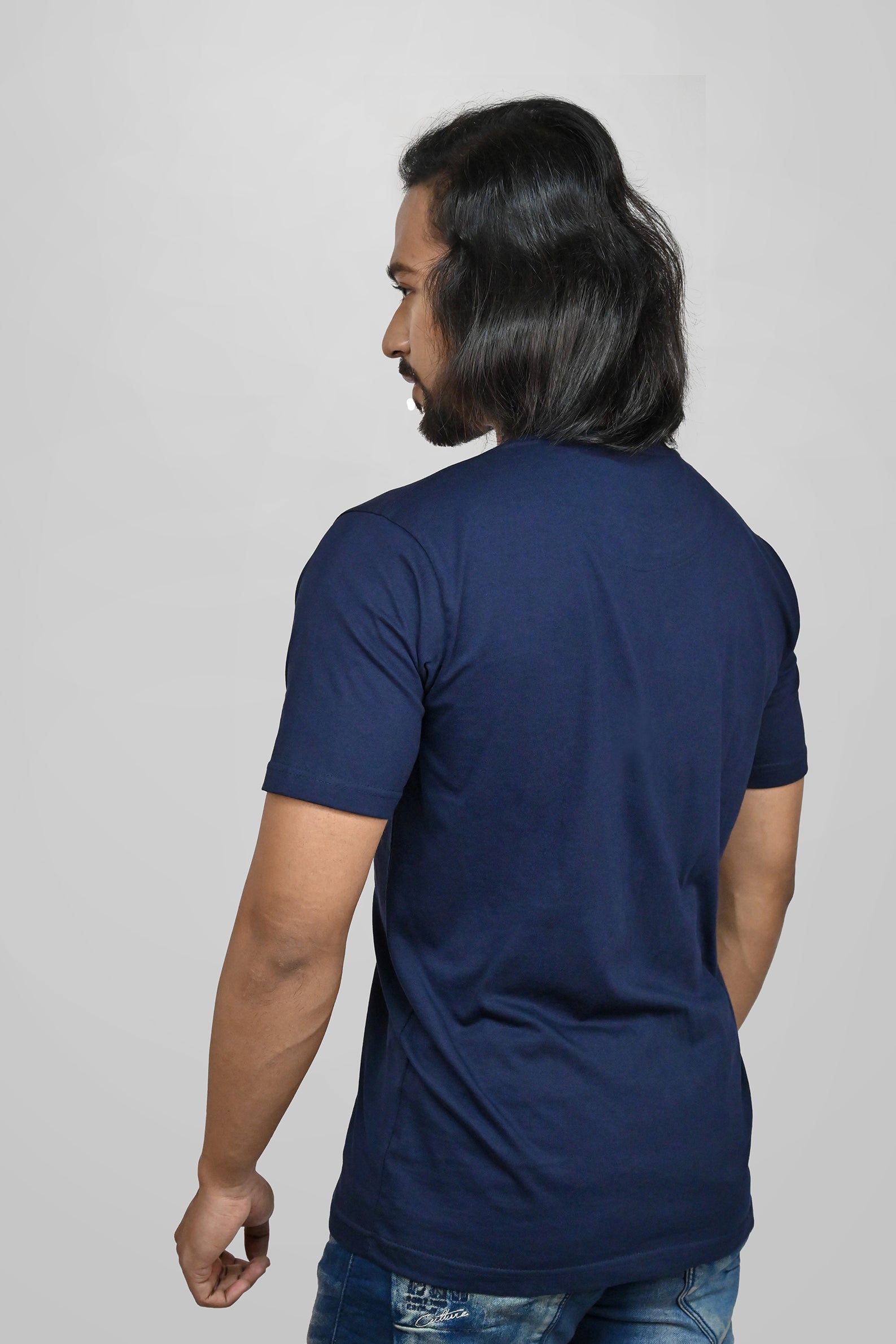 JACOB LOUIS High-Quality Premium Cotton Round Neck T-Shirt For Men ⭐⭐⭐⭐⭐