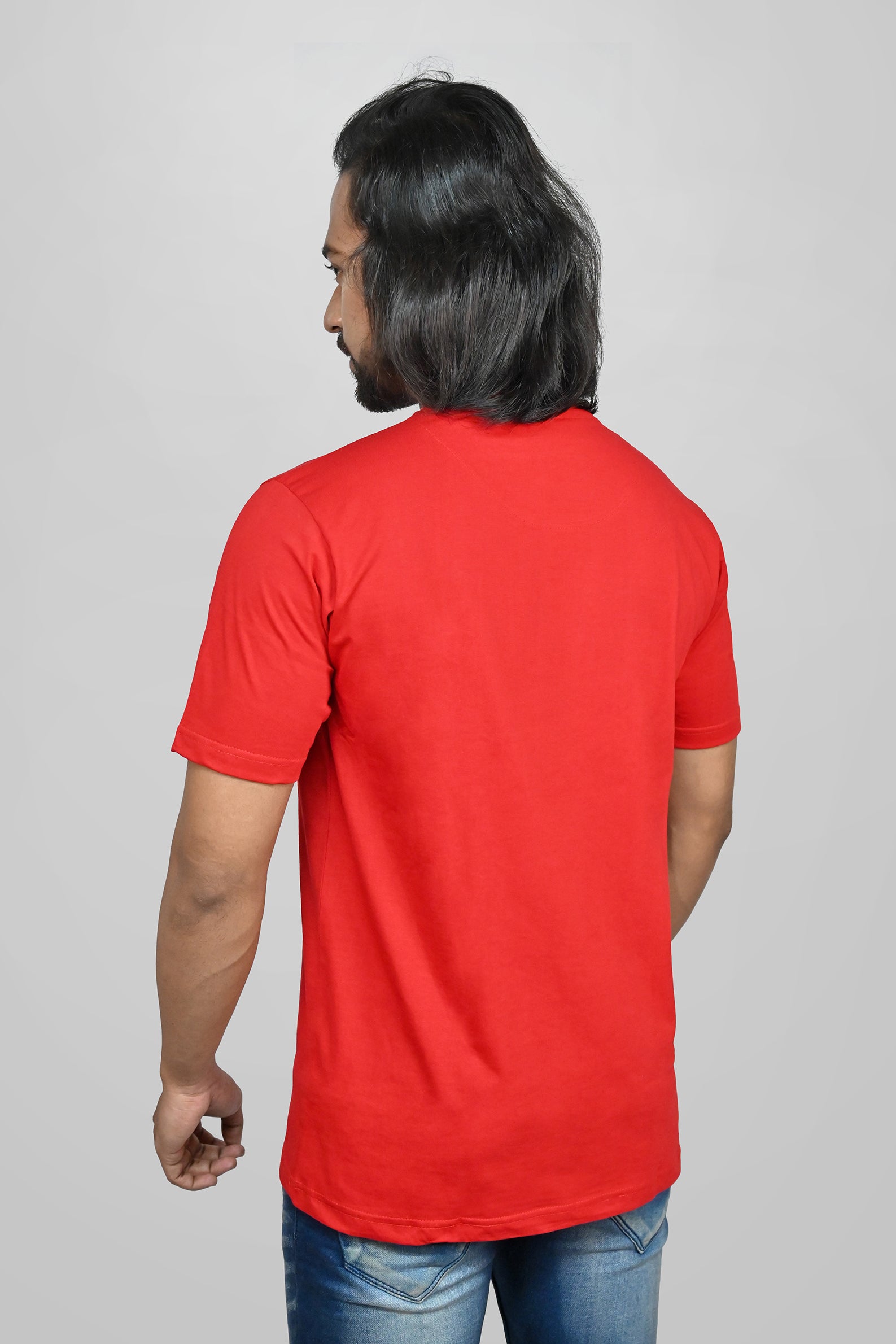 JACOB LOUIS High-Quality Premium Cotton Round Neck T-Shirt For Men ⭐⭐⭐⭐⭐